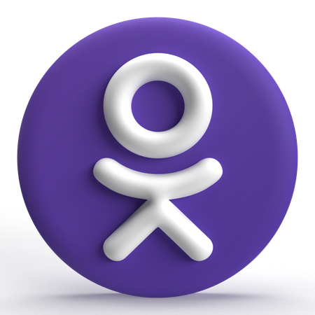Odnoklassniki Icon  3D Icon
