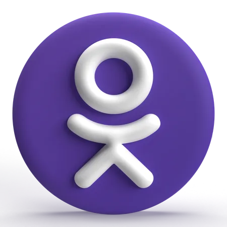 Odnoklassniki Icon  3D Icon