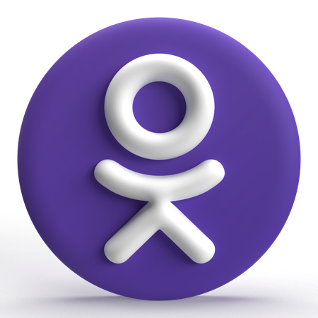 Icono de odnoklassniki  3D Icon