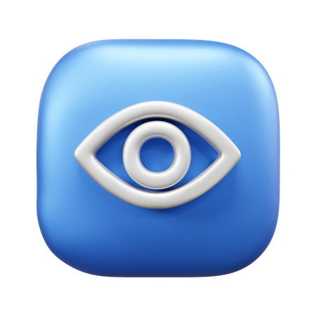 Œil  3D Icon