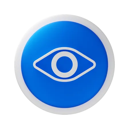 Œil  3D Icon
