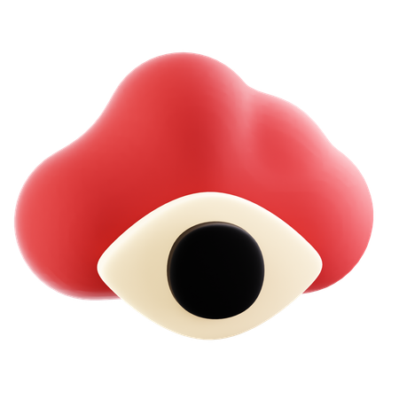 Œil  3D Icon