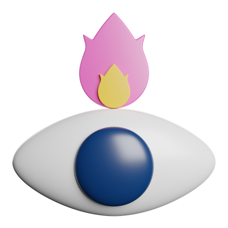 Œil  3D Icon