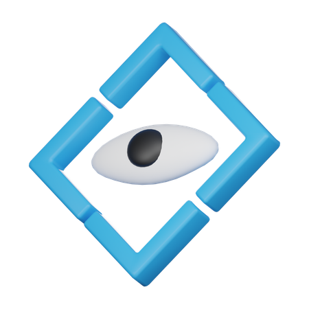 Œil  3D Icon