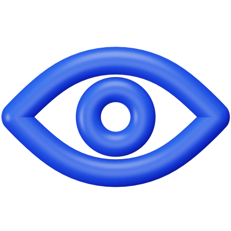 Œil  3D Icon