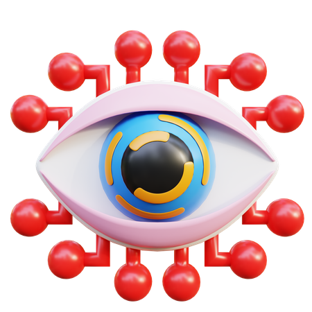 Oeil bionique  3D Icon