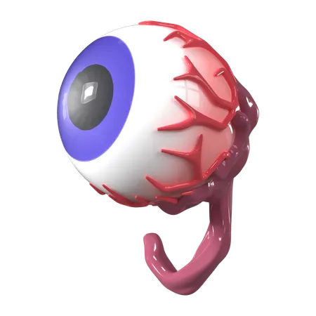 Oeil d'Halloween  3D Icon