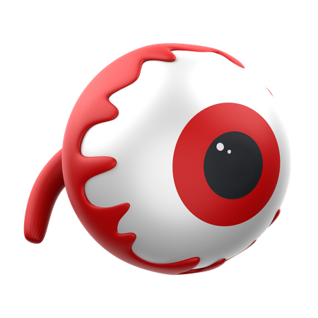 Oeil d'Halloween  3D Icon