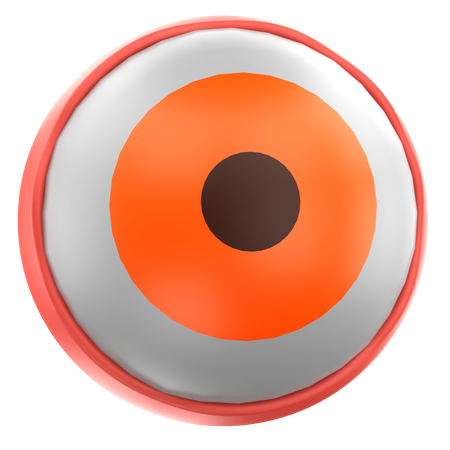 Oeil d'Halloween  3D Icon