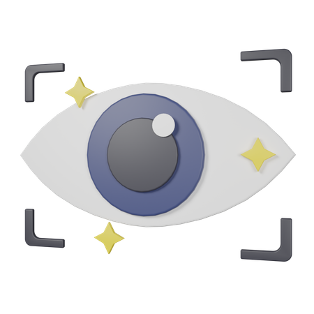 Oeil du viseur  3D Icon