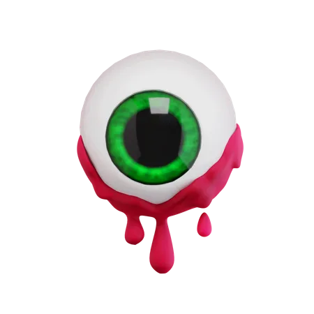 Oeil effrayant  3D Icon