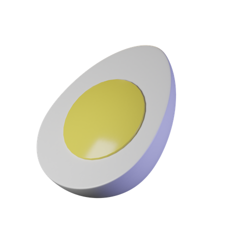 Oeuf dur  3D Icon