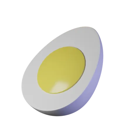 Oeuf dur  3D Icon