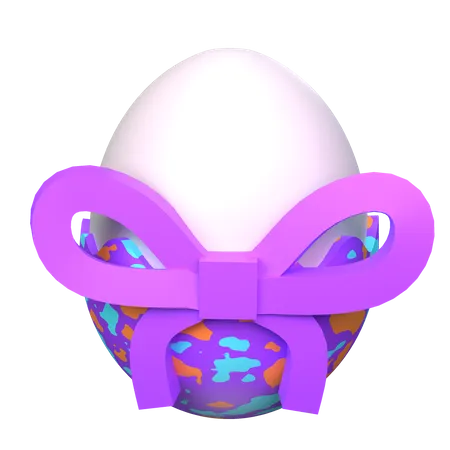 Cadeau d'oeuf  3D Icon