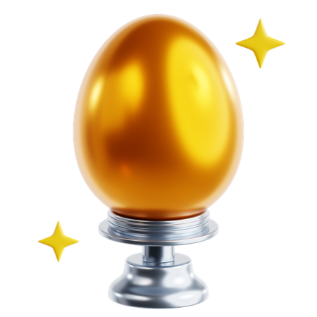 Oeuf d'or  3D Icon