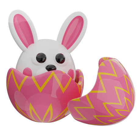 Oeuf de lapin  3D Icon