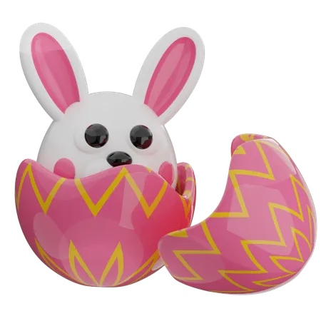 Oeuf de lapin  3D Icon