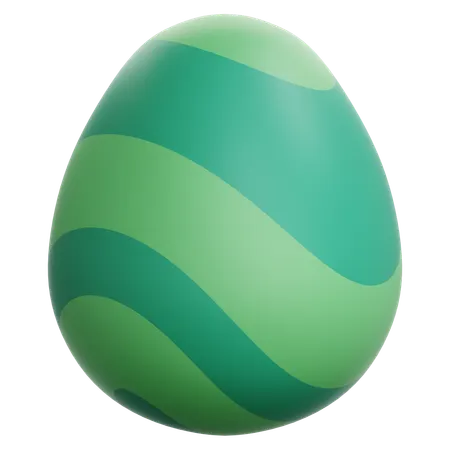 Œuf de Pâques  3D Icon
