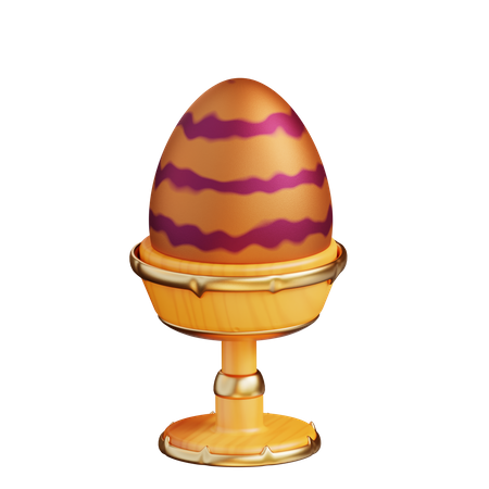 Œuf de Pâques  3D Icon