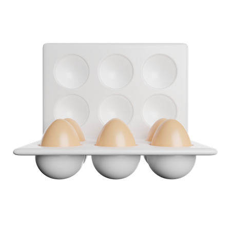 Œufs  3D Icon