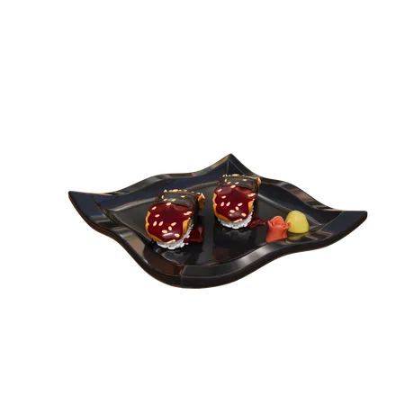 Oeufs de saumon  3D Icon