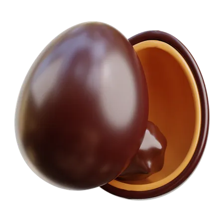 Oeufs en chocolat  3D Icon