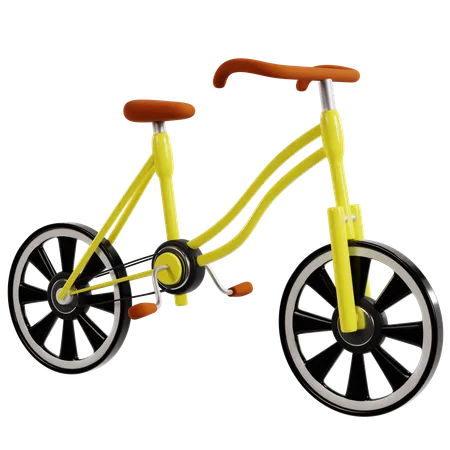 Of A Bicycle  3D Icon