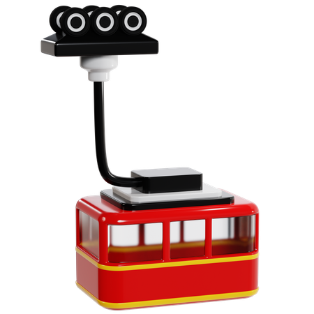 Of Cable Car  3D Icon