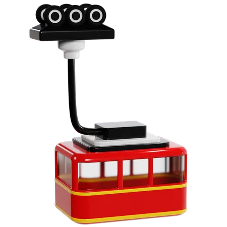 Of Cable Car  3D Icon