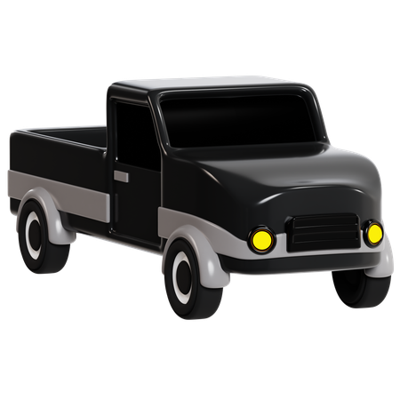 Of Classic Pickup Truck  3D Icon