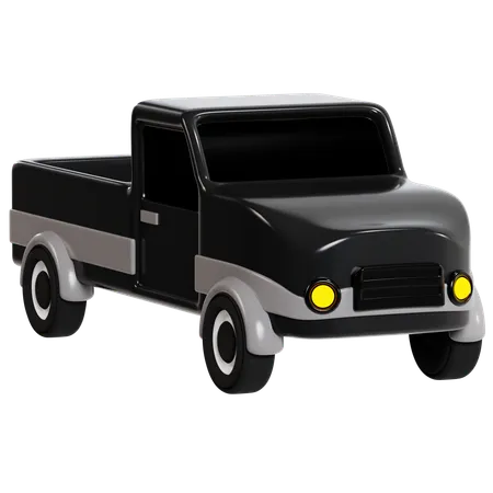 Of Classic Pickup Truck  3D Icon