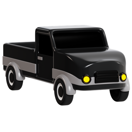 Of Classic Pickup Truck  3D Icon