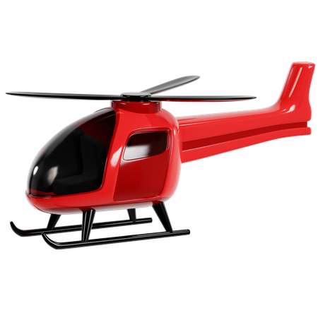 Of Helicopter  3D Icon