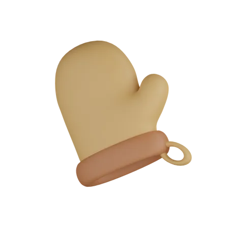 Backhandschuhe  3D Icon