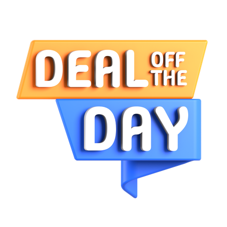 Oferta del día  3D Icon