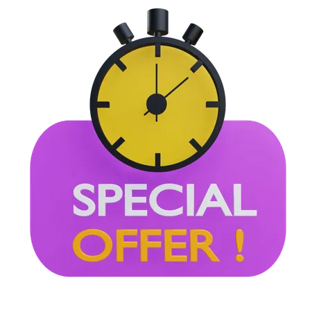 Oferta especial  3D Icon