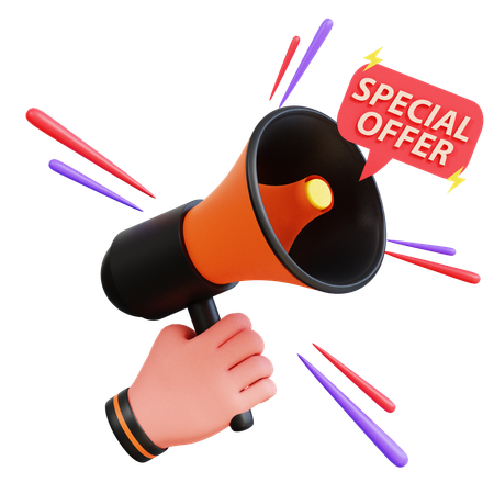 Oferta especial  3D Icon