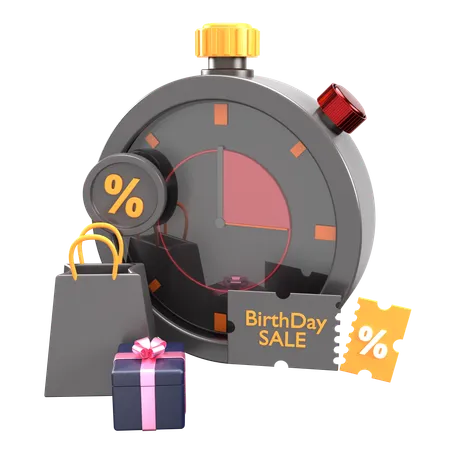 Tempo limitado de oferta  3D Icon