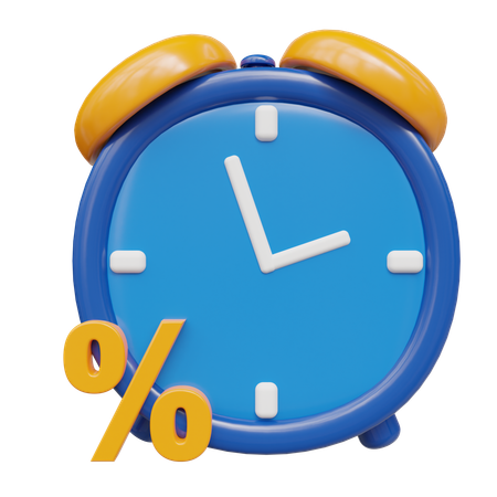 Tempo limitado de oferta  3D Icon