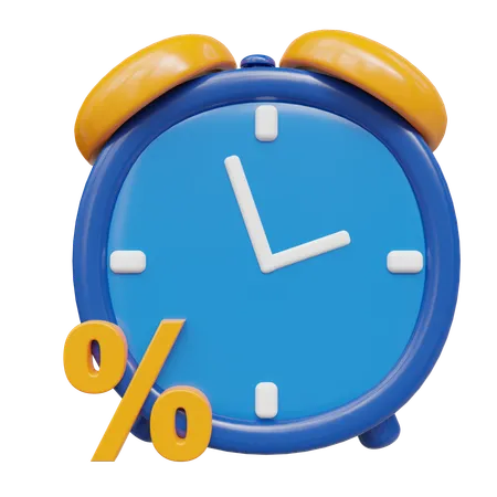 Tempo limitado de oferta  3D Icon