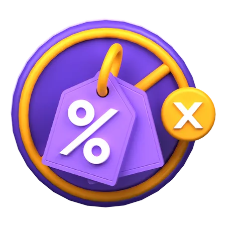 Ninguna oferta de descuento  3D Icon