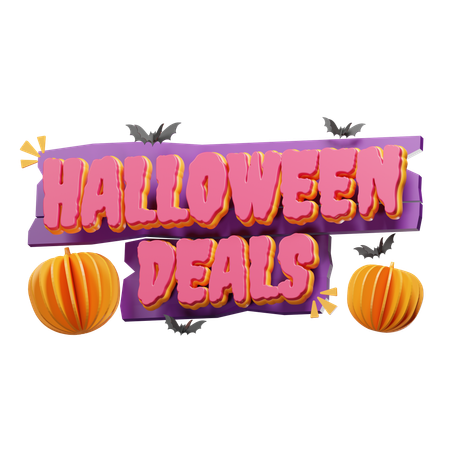 Ofertas de halloween  3D Icon