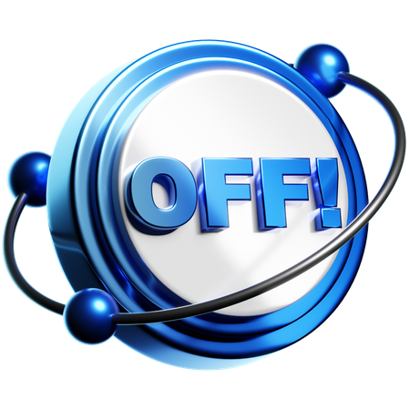 Off  3D Icon