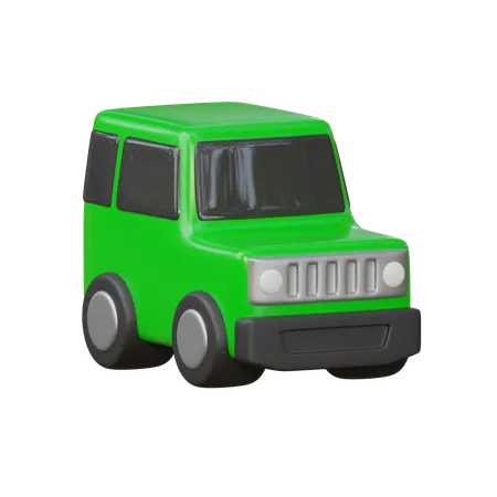 Off Road Car  3D Icon