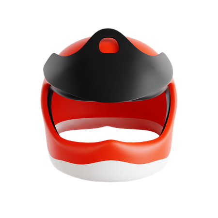 Off-Road Helmet  3D Icon