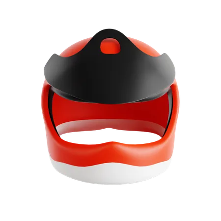 Off-Road Helmet  3D Icon