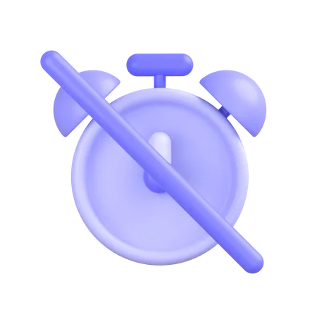 Off Stopwatch  3D Icon