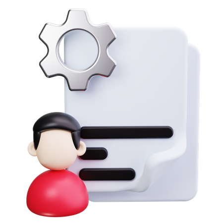 Offboarding  3D Icon