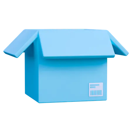 Offene Box  3D Icon