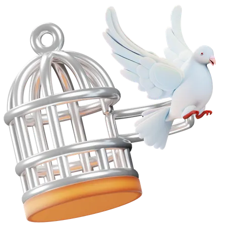 Offener Käfig  3D Icon
